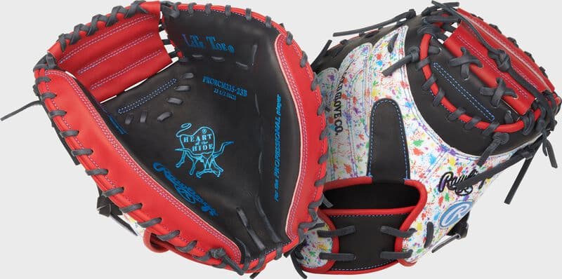 Rawlings Heart of the Hide 33.5-Inch Splatter Catcher's Mitt, Right Hand Throw, catcher's mitts: photo from Rawlings