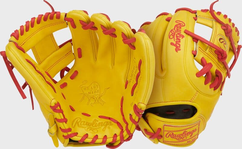 Rawlings Heart of the Hide ContoUR Fit 11.5-Inch Infield Glove, Right Hand Throw, infield gloves: photo from Rawlings