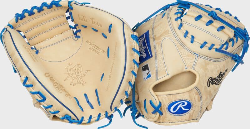 Rawlings Heart of the Hide ContoUR Fit 32.5-Inch Catcher's Mitt, Right Hand Throw, catcher's mitts: photo from Rawlings