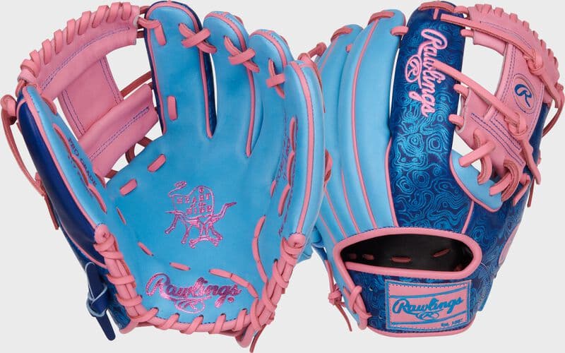 Rawlings Heart of the Hide Vibrant Series 11.5" Infield Glove, Right Hand Throw, infield gloves: photo from Rawlings