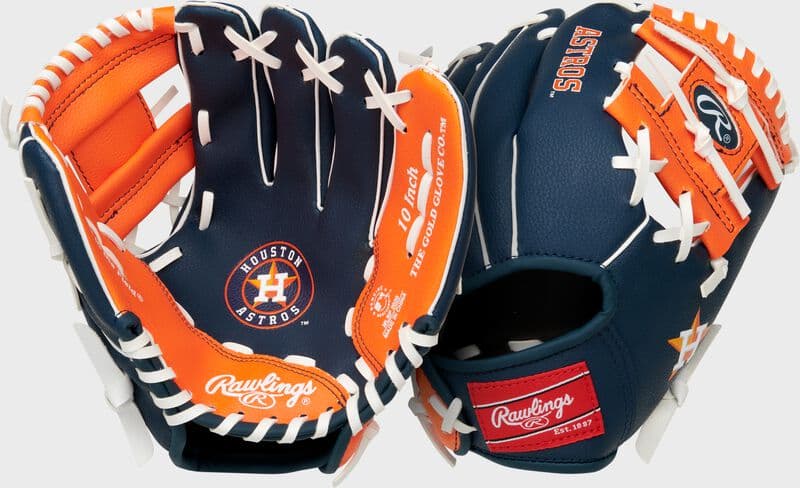 Rawlings Houston Astros 10-Inch Team Logo Glove, youth gloves: photo from Rawlings