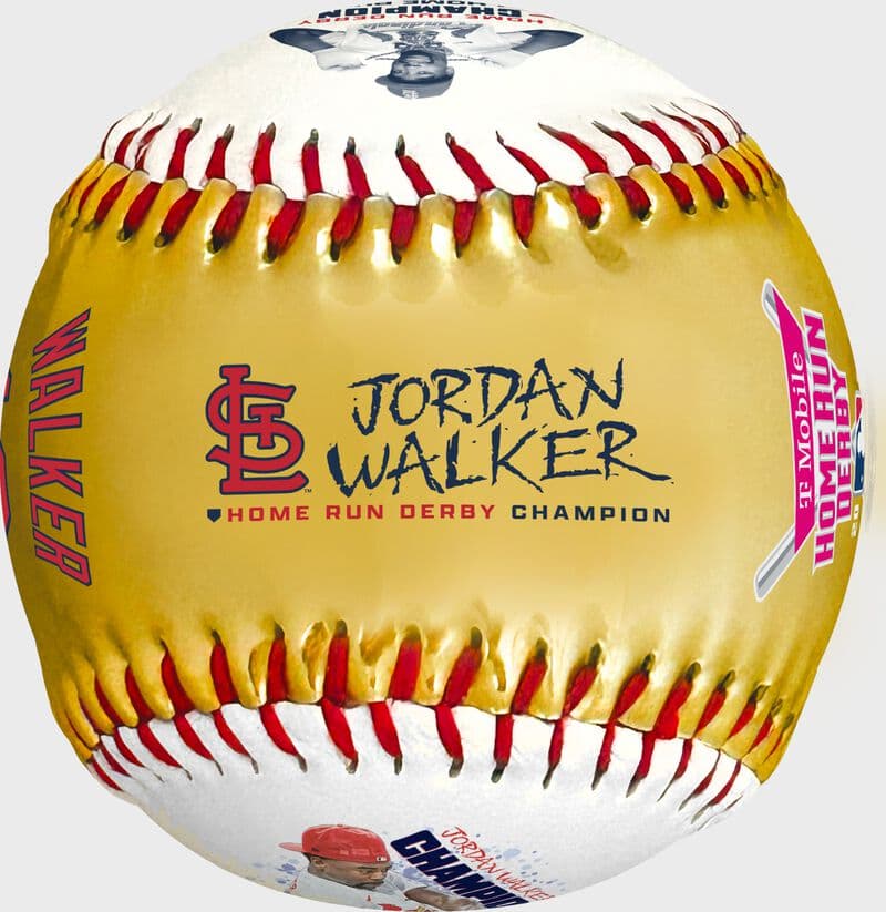 Rawlings MLB 2026 Jordan Walker Home Run Derby Champion Replica Baseball, 1 Ball, collector and commemorative balls: photo from Rawlings