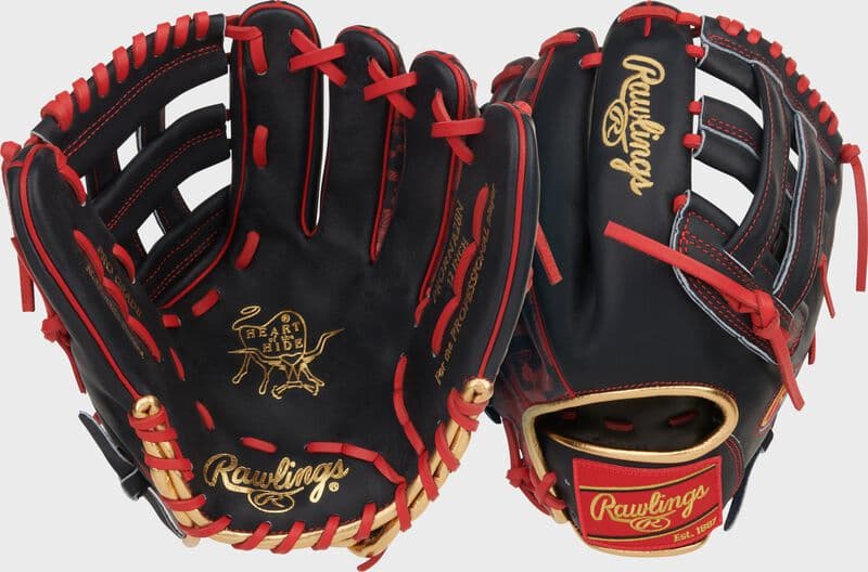 Rawlings Nolan Arenado Heart of the Hide 12-Inch Infield Glove, Right Hand Throw, infield gloves: photo from Rawlings