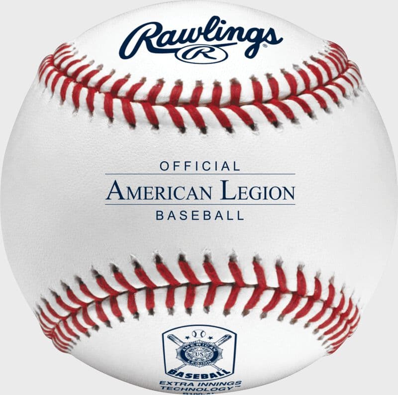 Rawlings Official American Legion Baseball, game baseballs: photo from Rawlings