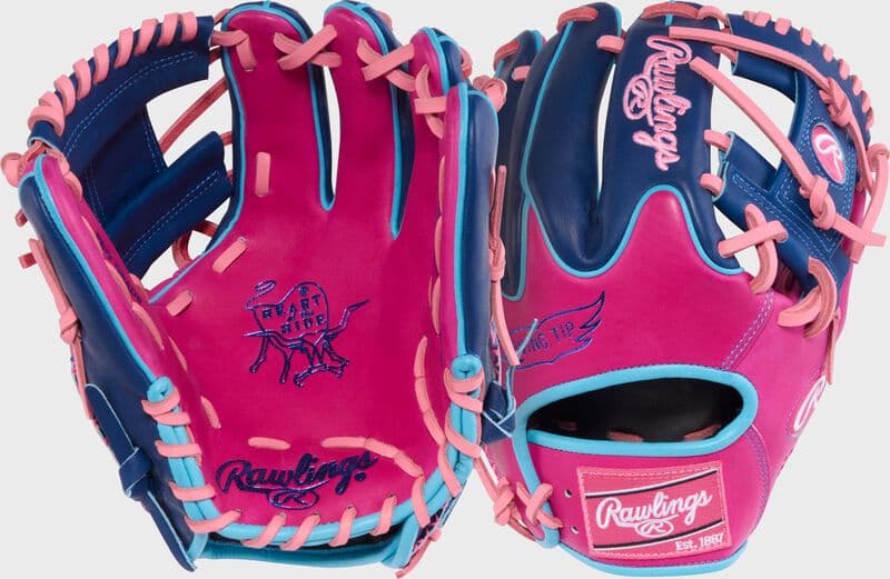Rawlings Exclusive Heart of the Hide 11.5 in Infield Glove, Right Hand Throw, infield gloves: photo from Rawlings
