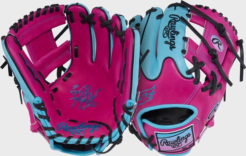 Rawlings Exclusive Heart of the Hide ContoUR Fit 11.5-Inch Wing Tip Glove, Right Hand Throw, youth gloves: photo from Rawlings