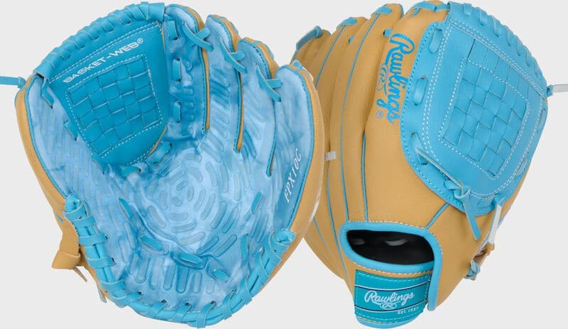 Rawlings Flex Palm Series 10-Inch Youth Baseball Glove, Right Hand Throw, youth gloves: photo from Rawlings
