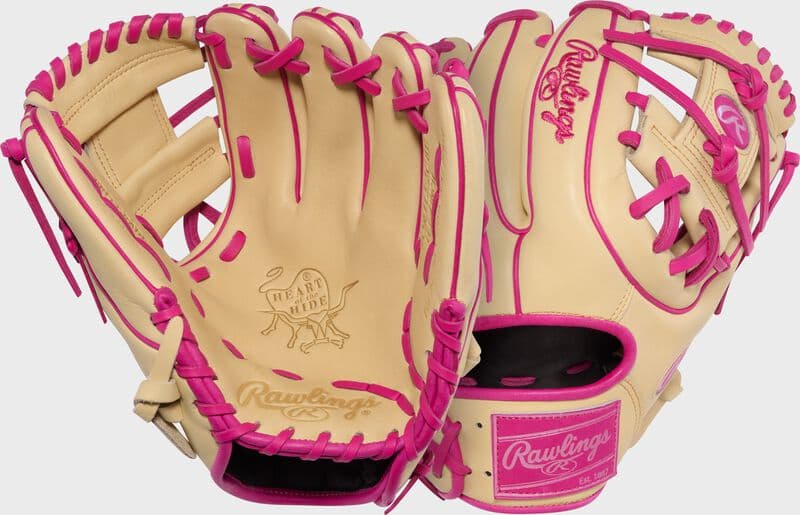 Rawlings Heart of the Hide 11.25-Inch Infield Glove, Right Hand Throw, infield gloves: photo from Rawlings