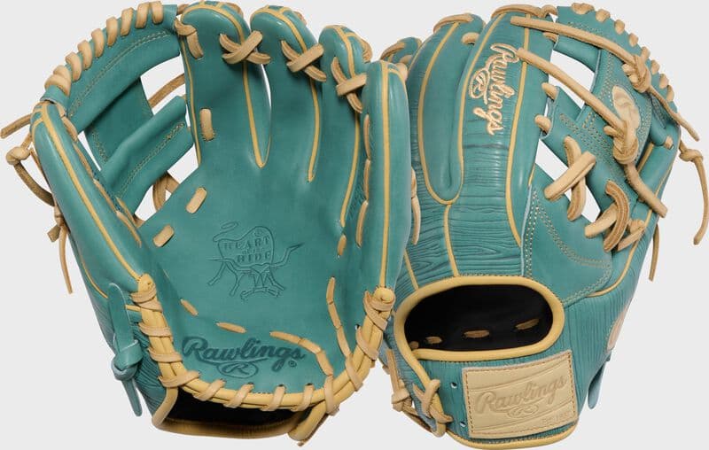 Rawlings Heart of the Hide 11.5-Inch Infield Glove, Right Hand Throw, infield gloves: photo from Rawlings