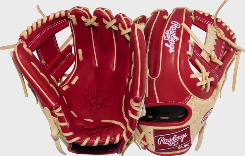 Rawlings Heart of the Hide 11.75-Inch Infield Glove, Right Hand Throw, infield gloves: photo from Rawlings
