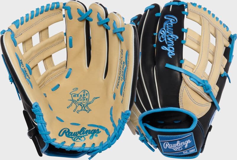 Rawlings Heart of the Hide 12.75-Inch Outfield Glove, outfield gloves: photo from Rawlings