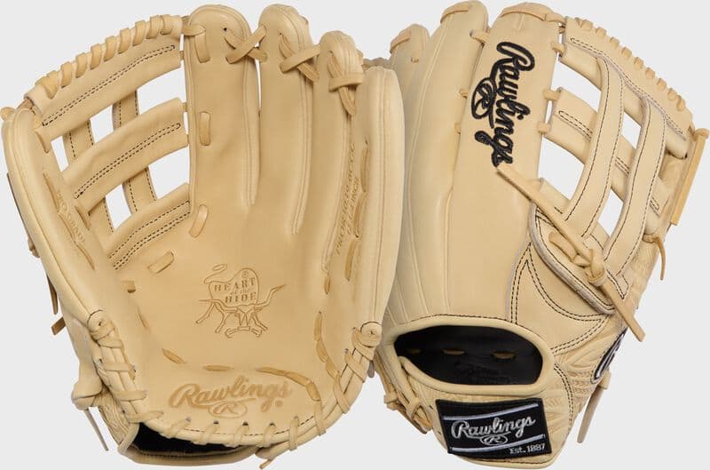 Rawlings Heart of the Hide 12.75-Inch Outfield Glove, outfield gloves: photo from Rawlings