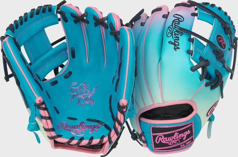 Rawlings Heart of the Hide Fun Burst 11.5-inch Infield Glove, infield gloves: photo from Rawlings