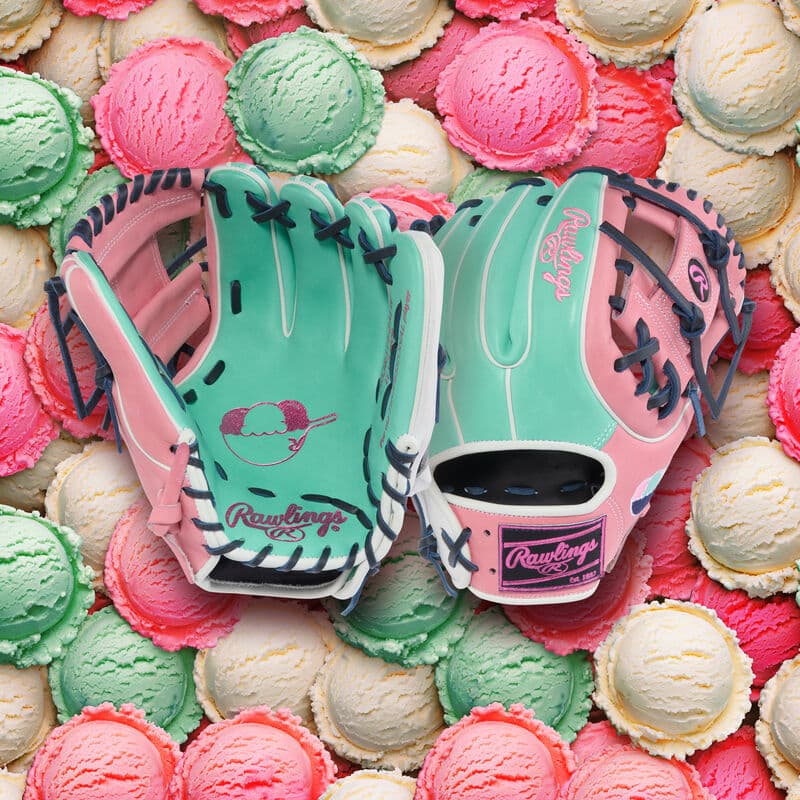 Rawlings Ice Cream Bowl Heart of the Hide 11.5 in Infield Glove, Right Hand Throw, infield gloves: photo from Rawlings