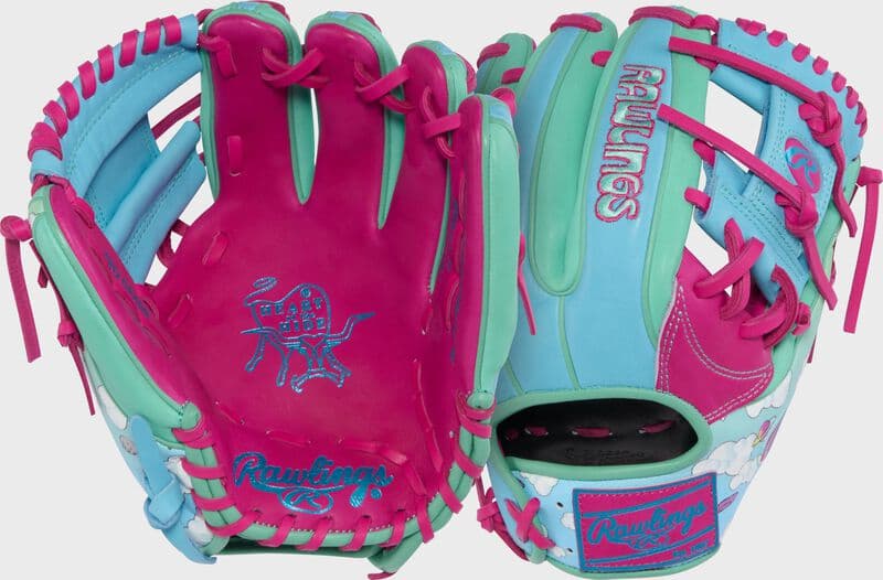 Rawlings Icon Fest Heart of the Hide Berry 11.5-Inch Infield Glove, Right Hand Throw, infield gloves: photo from Rawlings