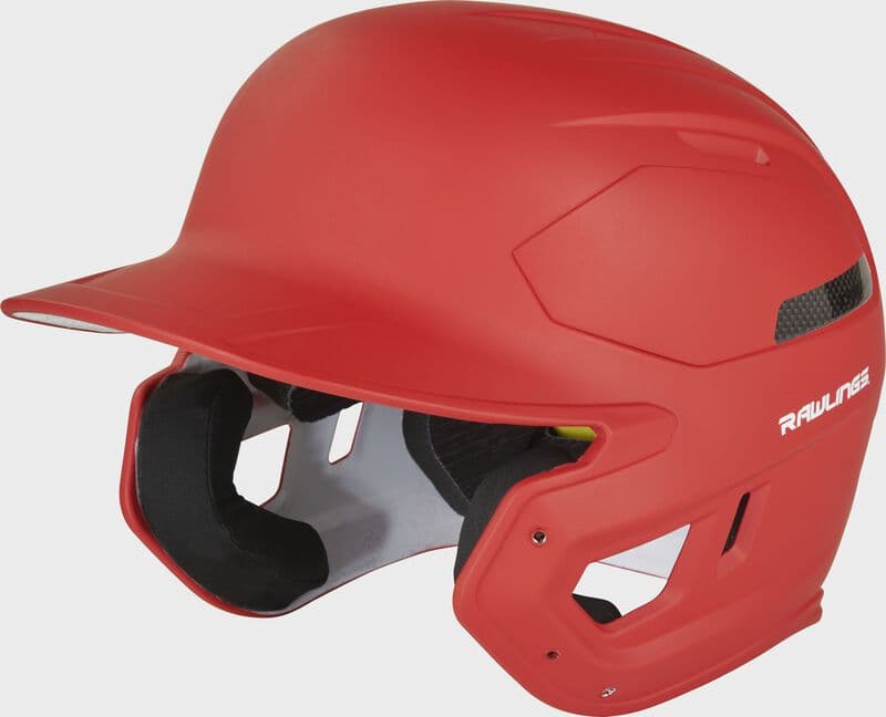 Rawlings Mach Carbon Batting Helmet, batting helmets and guards: photo from Rawlings