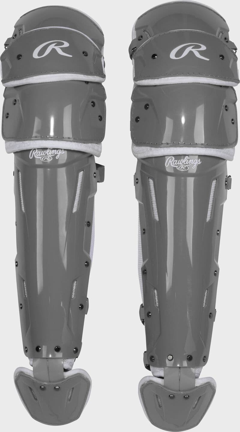 Rawlings Mach Pro Series Leg Guards, Multiple Sizes, catcher's gear: photo from Rawlings