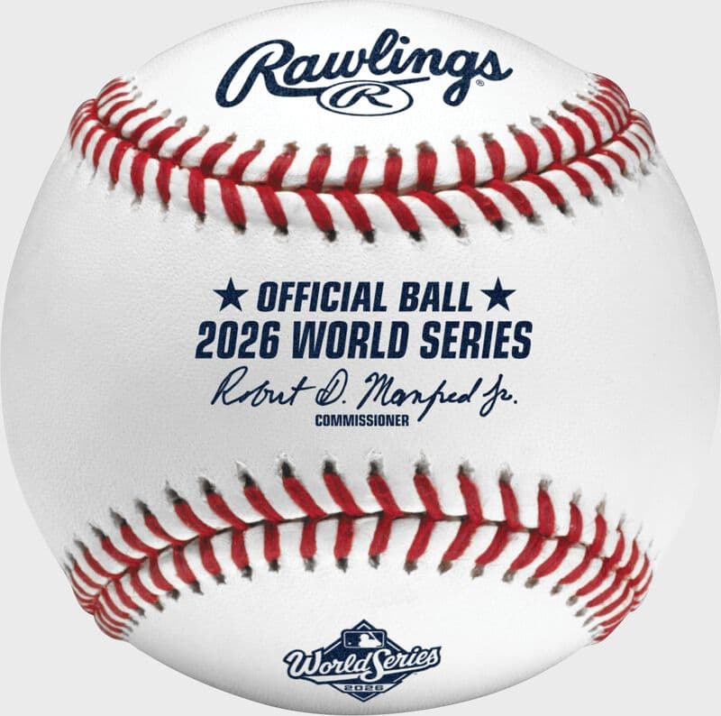 Rawlings MLB World Series Commemorative Baseball, 1978-Present, game baseballs: photo from Rawlings