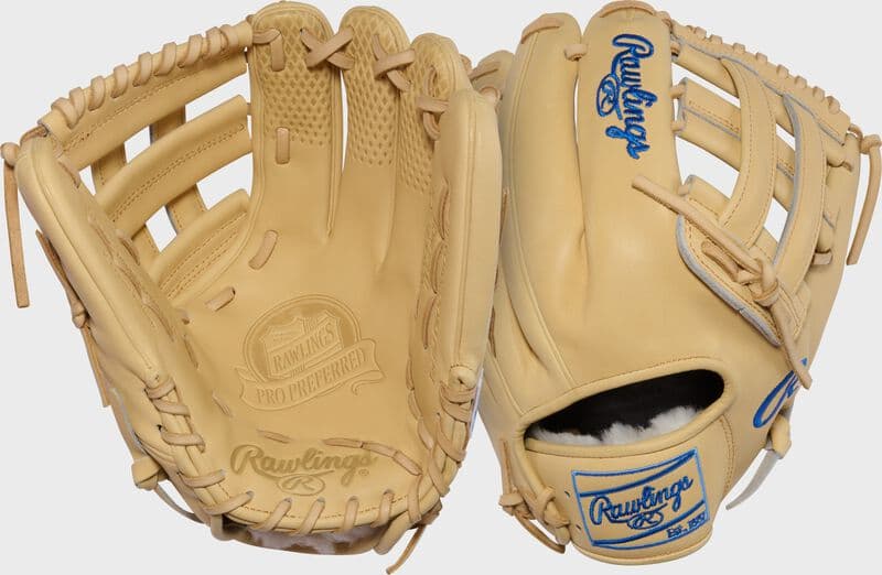 Rawlings Pro Preferred 12.25-Inch Baseball Glove, Right Hand Throw, utility gloves: photo from Rawlings