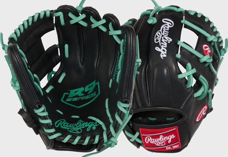 Rawlings R9 ContoUR 11-Inch Baseball Glove, Right Hand Throw, youth gloves: photo from Rawlings