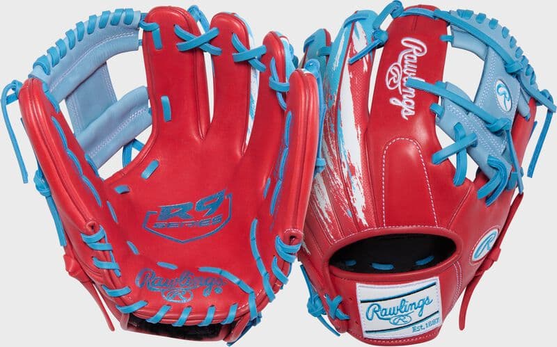 Rawlings R9 Series Americana 11.5 in Infield Glove, Right Hand Throw, infield gloves: photo from Rawlings