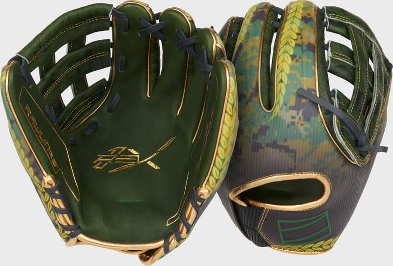 Rawlings REV1X 11.75" Veteran's Day Infield Glove, Right Hand Throw, infield gloves: photo from Rawlings