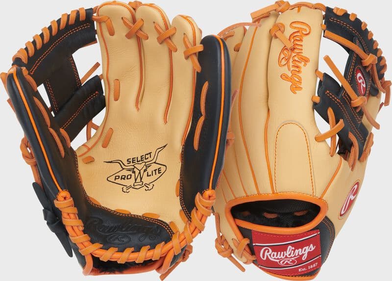 Rawlings Select Pro Lite Jackson Holiday 11.25-Inch Baseball Glove, Right Hand Throw, youth gloves: photo from Rawlings