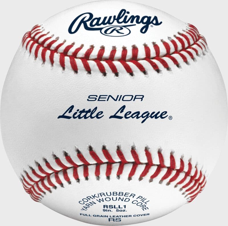 Rawlings Senior Little League Baseballs - Competition Grade, game baseballs: photo from Rawlings