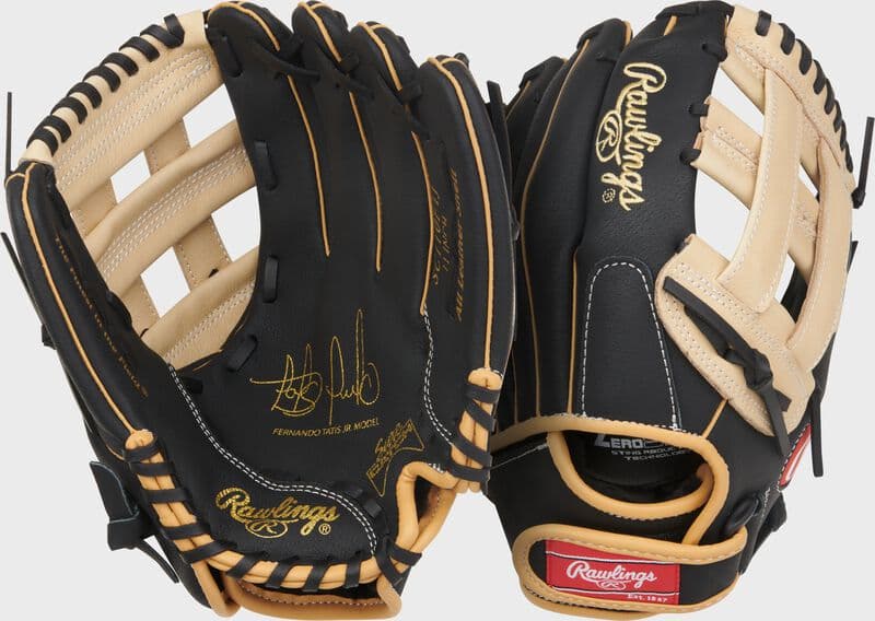 Rawlings Sure Catch 11-Inch Fernando Tatis Jr. Signature Youth Glove, Right Hand Throw, youth gloves: photo from Rawlings