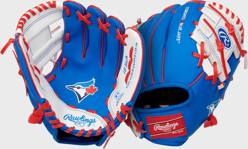 Rawlings Toronto Blue Jays 10-Inch Team Logo Glove, youth gloves: photo from Rawlings
