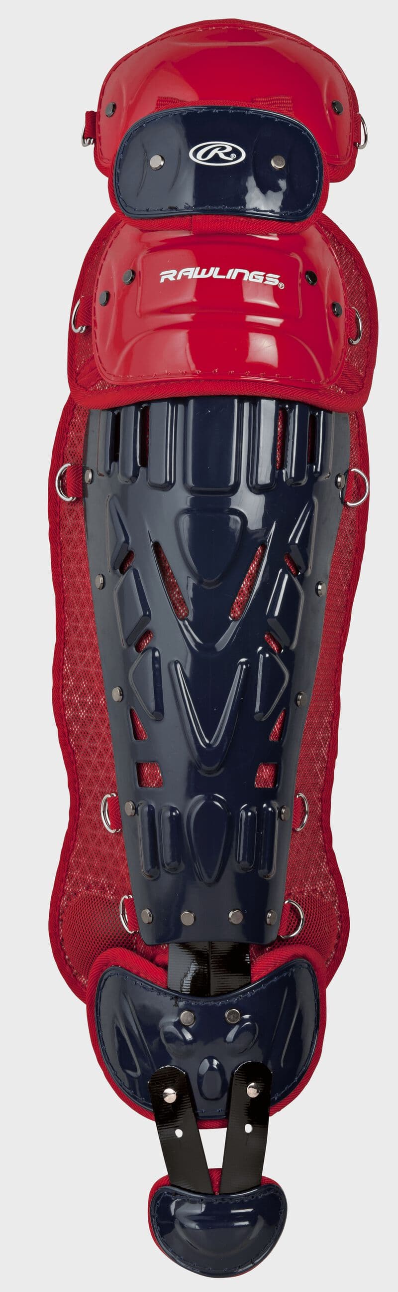 Rawlings Velo Leg Guards, Adult & Intermediate, catcher's gear: photo from Rawlings