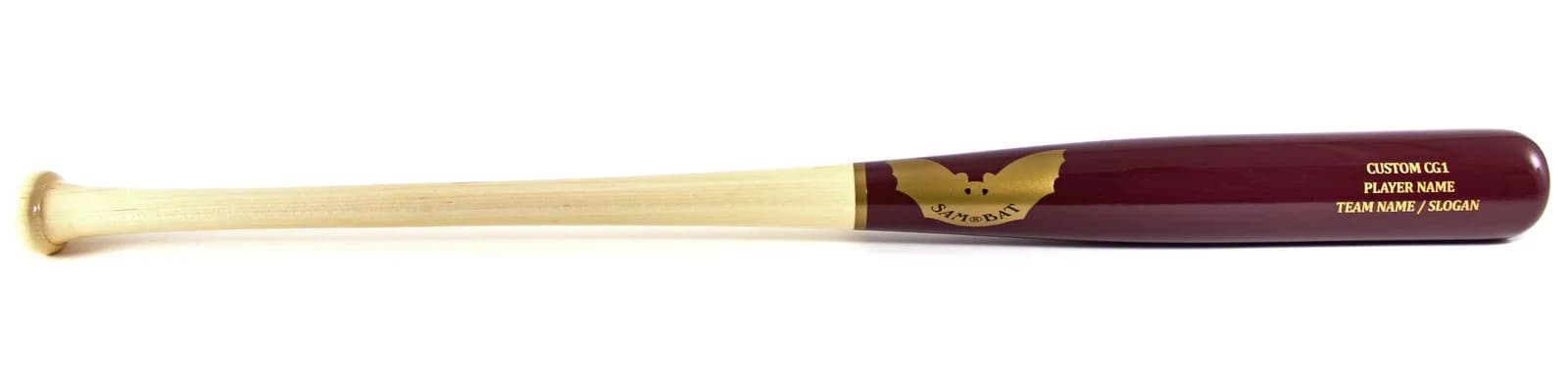 Sam Bat Custom CG1, game wood bats, adult: photo from Sam Bat