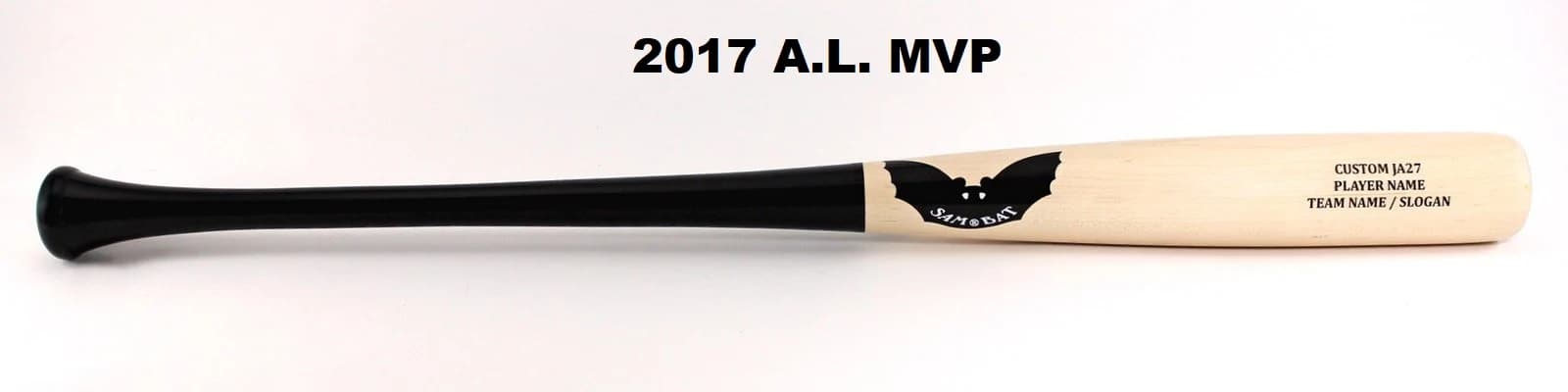 Sam Bat Custom JA27, game wood bats, adult: photo from Sam Bat