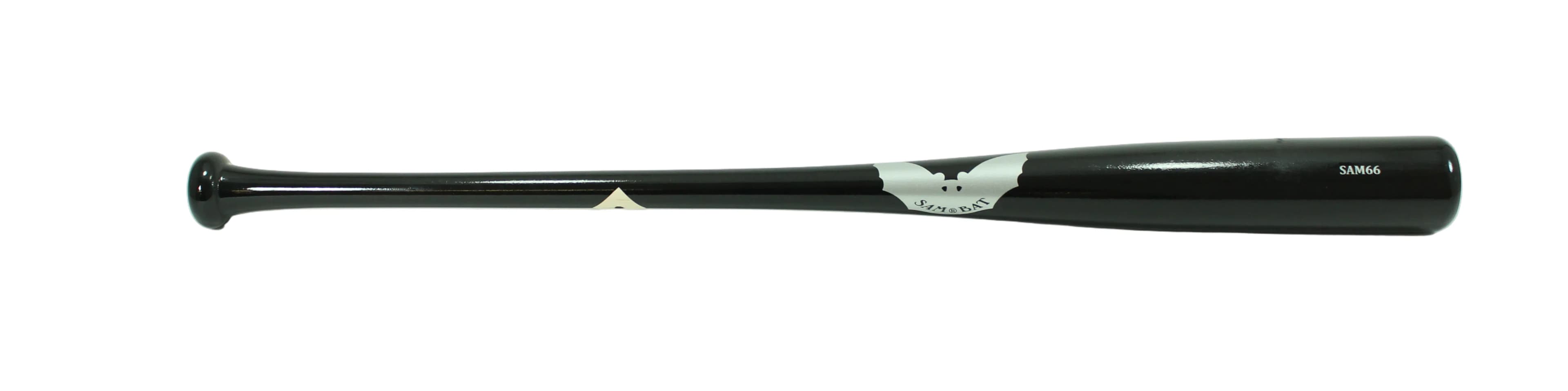Sam Bat FC SAM66-Stock / All Black (Silver), game wood bats, adult: photo from Sam Bat