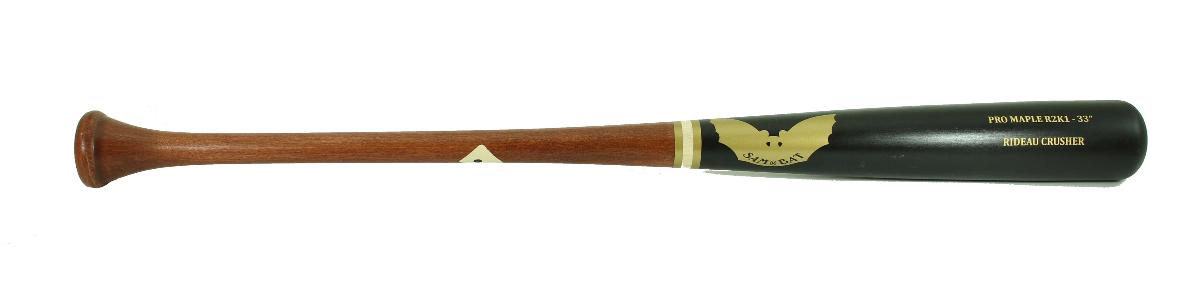 Sam Bat R2K1-Stock / Cherry/Black (Gold), game wood bats, adult: photo from Sam Bat