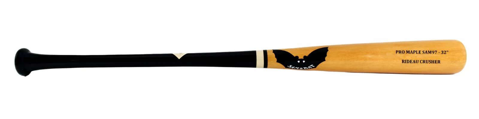 Sam Bat SAM97-Stock / Black/Wheat (Black), game wood bats, adult: photo from Sam Bat