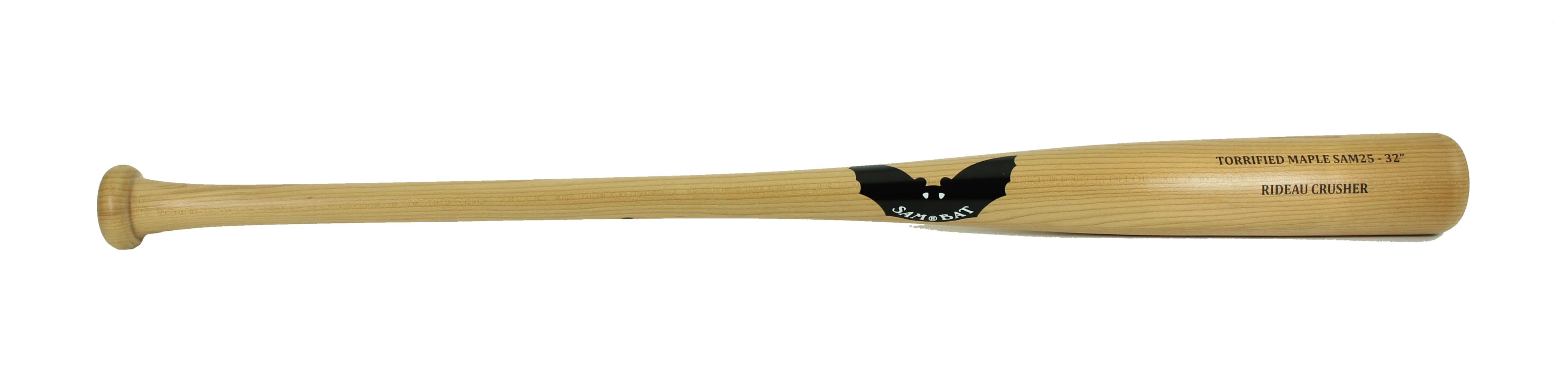 Sam Bat Torrified SAM25 - Stock / All Natural (Black), game wood bats, adult: photo from Sam Bat