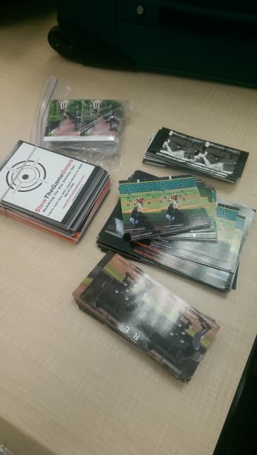 Slow The Game Down 3D Card Kit, physical vision tools: photo from Slow The Game Down