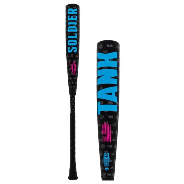 Soldier Sports 2025 Soldier Tank 2-Piece BBCOR Baseball Bat, BBCOR bats: photo from Soldier Sports
