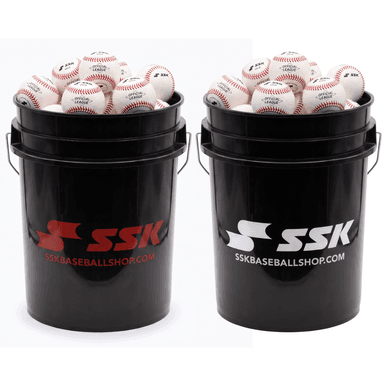 SSK Baseball SSK Bucket of Balls - 3 Dozen SOLB Baseballs, game baseballs: photo from SSK Baseball