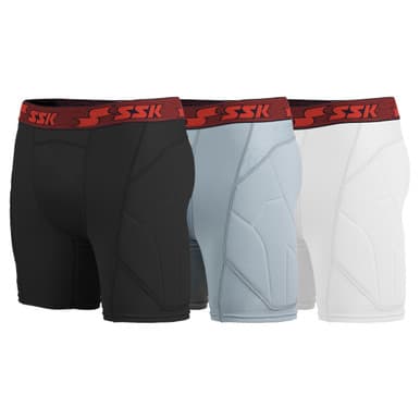 SSK Baseball SSK Showcase Collection Youth Padded Baseball Sliding Shorts, protective gear: photo from SSK Baseball