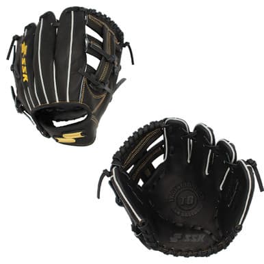 SSK Baseball SSK Training Gear 10.5" Infield Baseball Training Glove Single Post Web, small infield trainers: photo from SSK Baseball