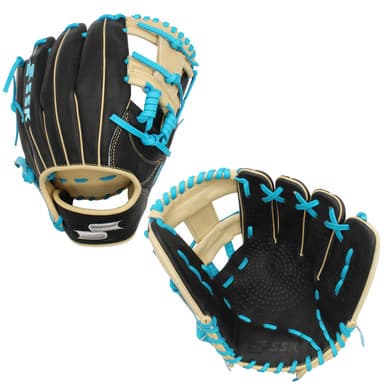 SSK Baseball SSK Z5 Craftsman 11.5" Infield Baseball Glove Z5-1150BLKCMLEBL1, infield gloves: photo from SSK Baseball