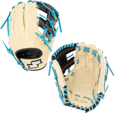 SSK Baseball SSK Z5 Craftsman 11.5” Infield Baseball Glove Z5-1150CMLBLKEBL1, infield gloves: photo from SSK Baseball