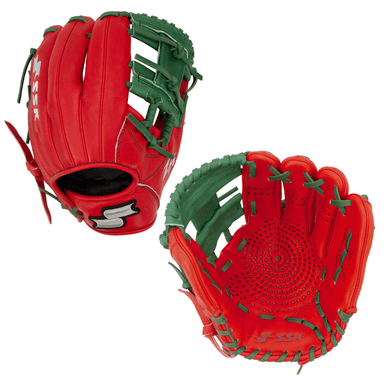 SSK Baseball SSK Z5 Craftsman 11.5” Infield Baseball Glove – Z5-1150REDFOR1, infield gloves: photo from SSK Baseball