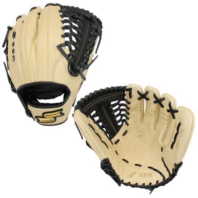 SSK Baseball SSK Z5 Craftsman 11.75" Infield Baseball Glove Z5-1175CMLBLK4, infield gloves: photo from SSK Baseball