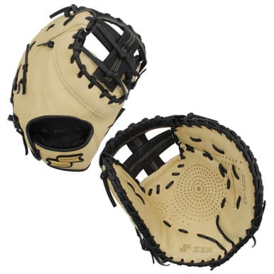 SSK Baseball SSK Z5 Craftsman 12.25" Baseball First Base Mitt Z5-1225CMLBLK9, first base mitts: photo from SSK Baseball
