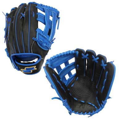 SSK Baseball SSK Z5 Craftsman 12.75" Outfield Baseball Glove Z5-1275BLKRYL3, outfield gloves: photo from SSK Baseball