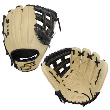 SSK Baseball SSK Z5 Craftsman 12" Infield Baseball Glove Z5-1200CMLBLK3, infield gloves: photo from SSK Baseball