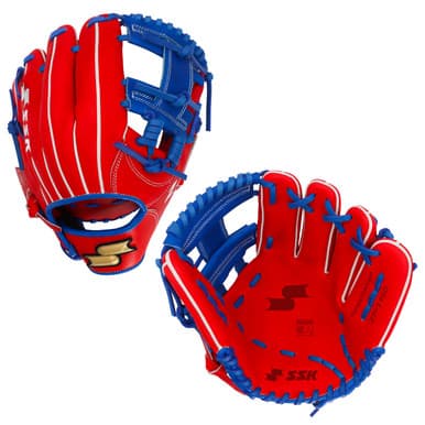 SSK Baseball SSK Z7 Specialist 11.5" Infield Baseball Glove Z7-1150REDRYL1, infield gloves: photo from SSK Baseball